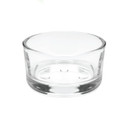 VOT0201 - Clear Glass Tealight Candle Holder - 1.25"x2"
