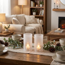 HST0306FR - Frosted Glass Hurricane Candle Shade Chimney Tube [No Bottom] - 3" x 6"