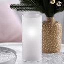 HST0514FR - Frosted Glass Hurricane Candle Shade Chimney Tube [No Bottom] - 5" x 14"