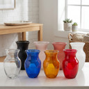 VMB1099 - Rose Bouquet Vase, Machine Pressed - 9" (Various Colors)