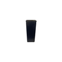VMB7509 - Tapered Block Vase, Machine Pressed - 9" (Various Colors)