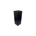 VMB7509 - Tapered Block Vase, Machine Pressed - 9" (Various Colors)