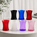 VMA1111 - Rosario Vase, Machine Blown - 8" (Various Colors)