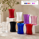 VMA1111 - Rosario Vase, Machine Blown - 8" (Various Colors)