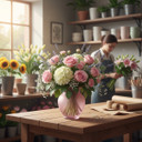 VMA1022 - Dunham Urn Vase, Machine Blown - 7.5" (Various Colors)