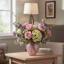 VMA1021 - Dunham Urn Vase, Machine Blown - 6.25" (Various Colors)