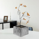 Short Square Ceramic Block Vase - 5.75" x 4"