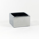 Short Square Ceramic Block Vase - 5.75" x 4"