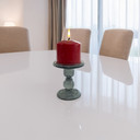 4.5" Medium Classic Pillar / Taper Candle Holder - (Various Colors)