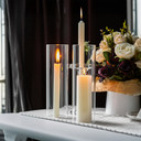 HST0310 - Clear Hurricane Candle Shade Chimney Tube [No Bottom] - 3" x 10"