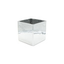 Everyday Cube Glass Vase / Candle Holder - 5" (Various Colors)