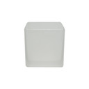 Everyday Cube Glass Vase / Candle Holder - 5" (Various Colors)