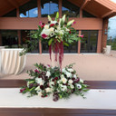 Plastic Floral Designer Dish - 9" (Various Colors)