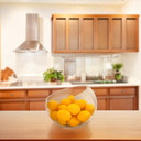 VHC0704 - Slant Bowl Glass Vase - 4.5"