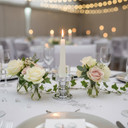 3.4" Small Classic Pillar / Taper Candle Holder (Various Colors)