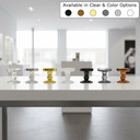 3.4" Small Classic Pillar / Taper Candle Holder (Various Colors)