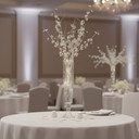 VTV3232 - Clear Fluted Trumpet Vase - 31.5"