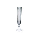 VTV3226 - Clear Fluted Trumpet Vase - 25.75"