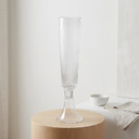 VTV3226 - Clear Fluted Trumpet Vase - 25.75"