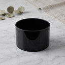 VCY0604BK - Black Glass Cylinder Vase - 6" x 4"