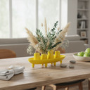 CBD3810YL - Mellow Yellow Footed Ceramic Stem Bowl - 10.25"