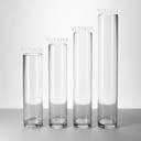 5" Diameter Tall Glass Cylinder Vase  (Various Heights - Over 16")