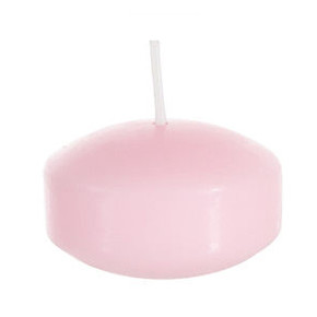 CGA063-P - 2" Floating Disc Candles - Pink