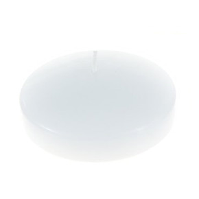 CGA064-W - 3" Floating Disc Candles - White