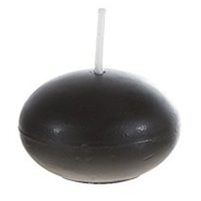 CGA077-BK - 1.5" Floating Candles - Black