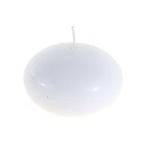 CGA077-W - 1.5" Floating Candles - White (12 pcs)