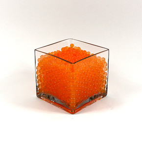 JDOR01 Jelly Decor -  Orange, Small  (1 bag)