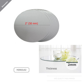 MIRROU02 Round Mirror 2" (48pcs) MIRROU02 Round Mirror 2" (48pcs)