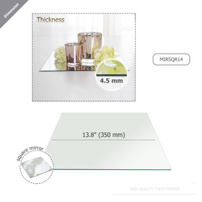 MIRSQR14 - Square Mirror 14" (12 pcs) MIRSQR14 - Square Mirror 14" (12 pcs)