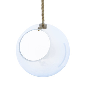 VRV0113 - Rope Hanging Glass Globe - 13"