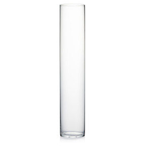 VCY0631 - Clear Cylinder Glass Vase - 6" x 31"H (4 pcs/case)