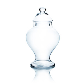 VAP0410 - Bell Shaped Apothecary / Candy Buffet Jar with Lid - 12"