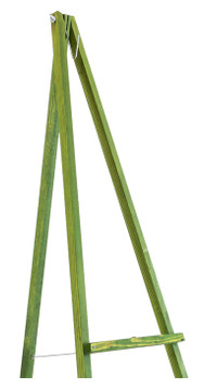 EASEL66GW - Wooden Floral Easel, Green Stained Wood - 66" (12 pcs)