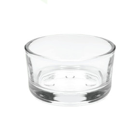 VOT0201 - Clear Glass Tealight Candle Holder - 1.25"x2"