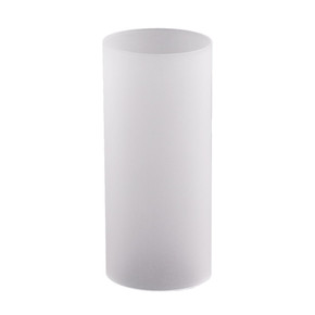 HST0410FR - Frosted Glass Hurricane Candle Shade Chimney Tube [No Bottom] - 4" x 10"