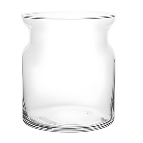 VMA6608 - Bridgerton Cinched Vase, Machine Blown - 7.5"