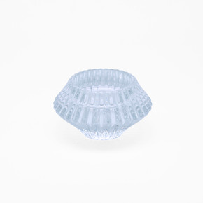 1.7" Echo Bloom Glass Reversible Candle Holder - (Various Colors) 1.7" Echo Bloom Glass Reversible Candle Holder - (Various Colors)