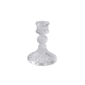 4.1" Harlequin Taper Candle Holder (Various Colors)
