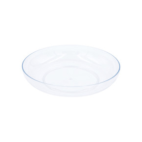 Plastic Floral Designer Dish - 9" (Various Colors)