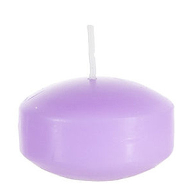CGA063-LV - 2" Floating Disc Candles - Lavender