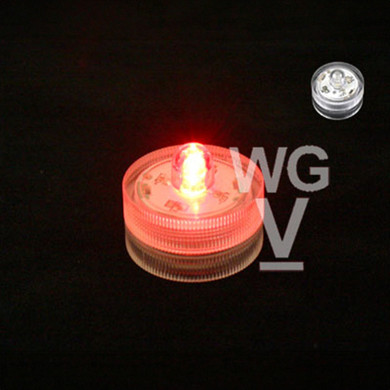 LED04RD Red Submersible LED Decor Lights  - Reusable