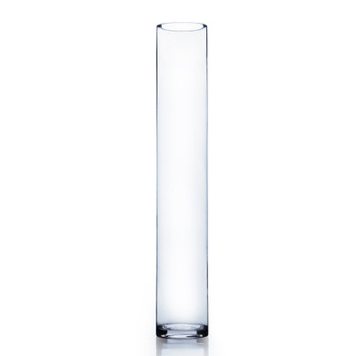 VCY0535 - Cylinder Glass Vase - 5"x35" (2 pcs/case)