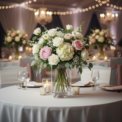 VHV0815 - Large Hurricane Glass Vase - 15"