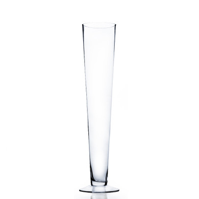 VTV0420 - Pilsner Glass Trumpet Vase- 20"