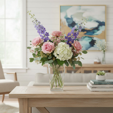 VTB5512 - Taper Down Block Vase - 12"