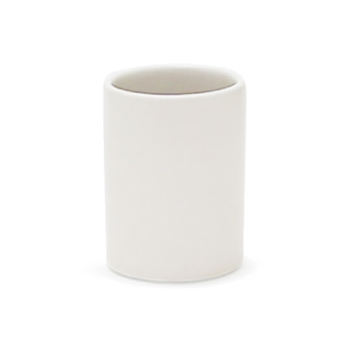 CYL0406WT- White Cylinder Ceramic - 4"x6"